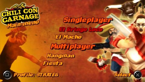 Chili Con Carnage screenshot 3 for PSP